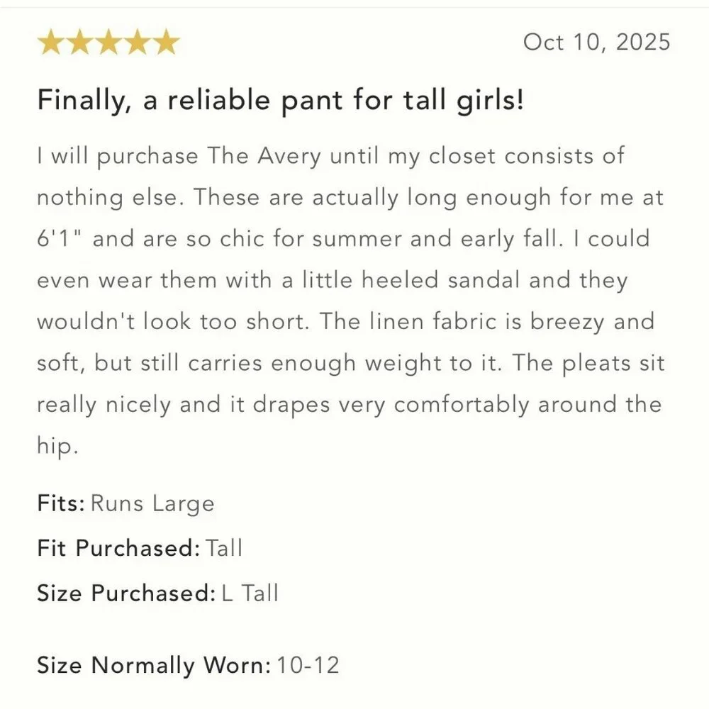 NWT Size M- The Avery Pleated Wide Leg  Trousers Maeve 100% Linen (NWT US$ 148) - Picture 15 of 16